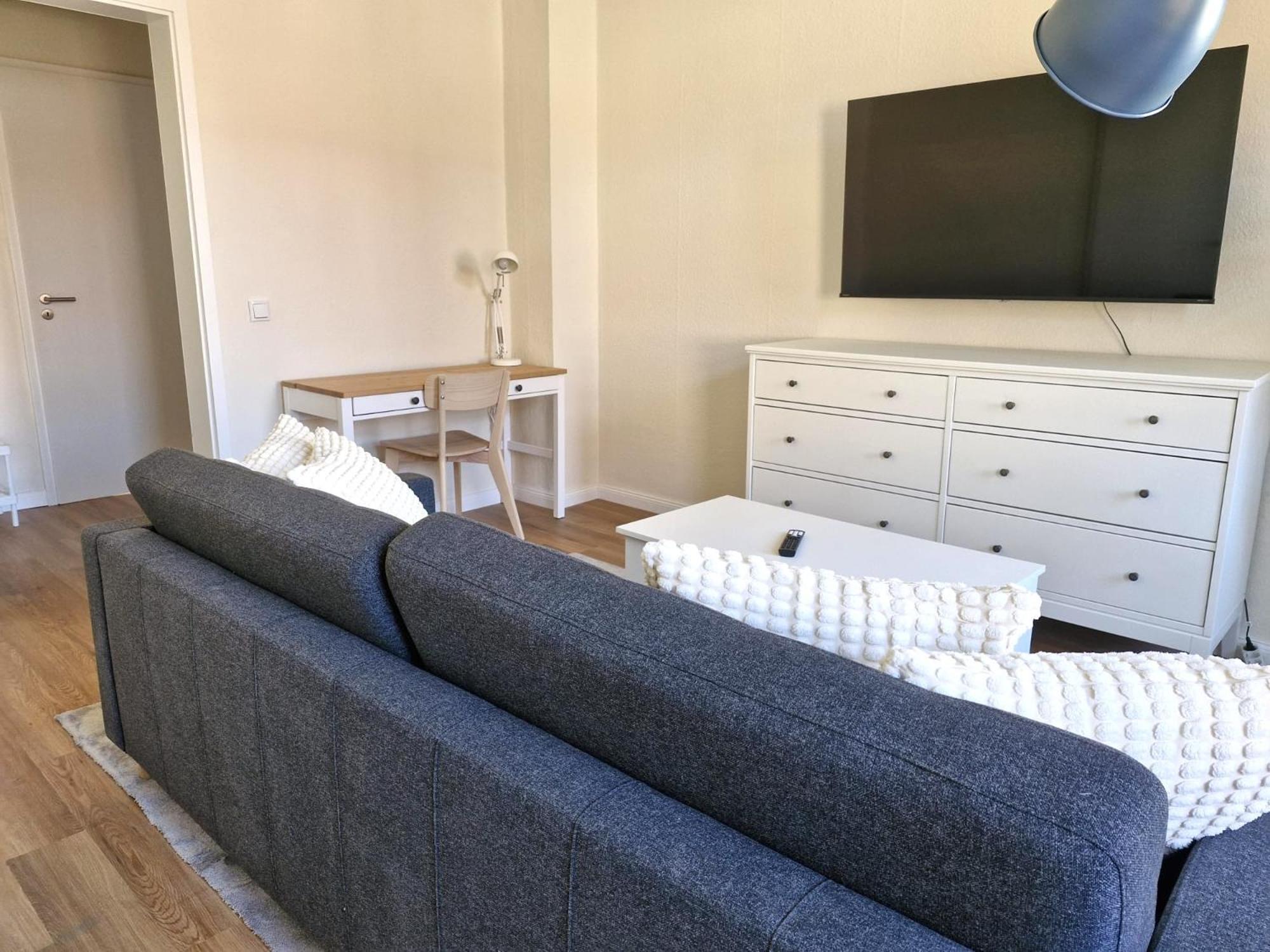 Grossraum-Apartments Mit 2Sz, Wz, Kueche, Smart-Tv, Parken, Etc Erfurt Cameră foto
